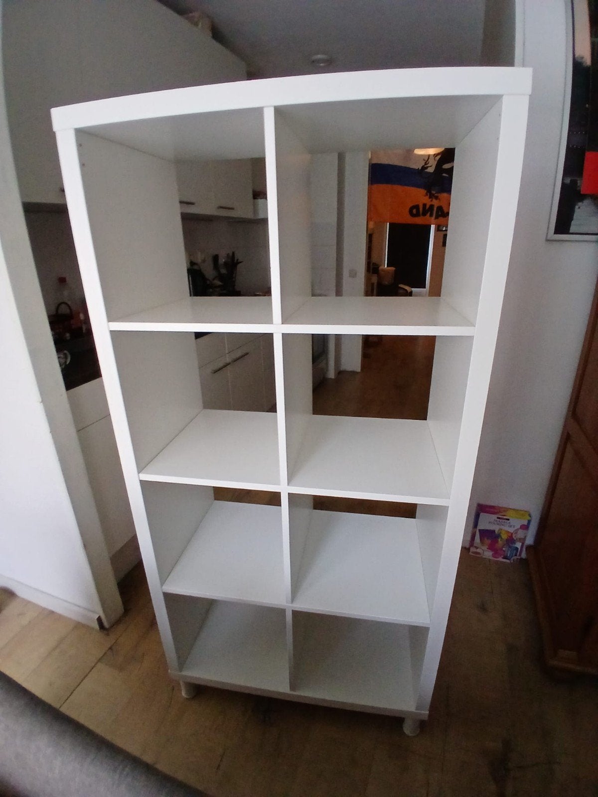 Witte Vakken kast netjes nog, Ophalen, 50 tot 100 cm, Zo goed als nieuw, 150 tot 200 cm