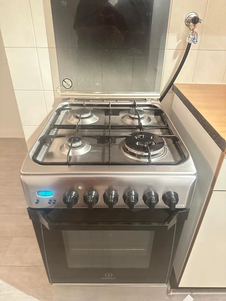 Gas fornuis, Ophalen, Warmhoudplaat, 60 cm of meer, 4 kookzones