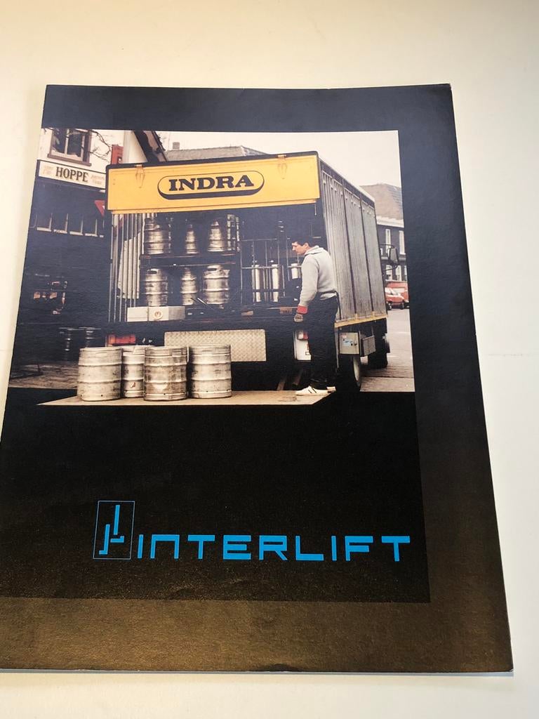 Folder Interlift laadkleppen, Ophalen of Verzenden, Gelezen, Overige merken