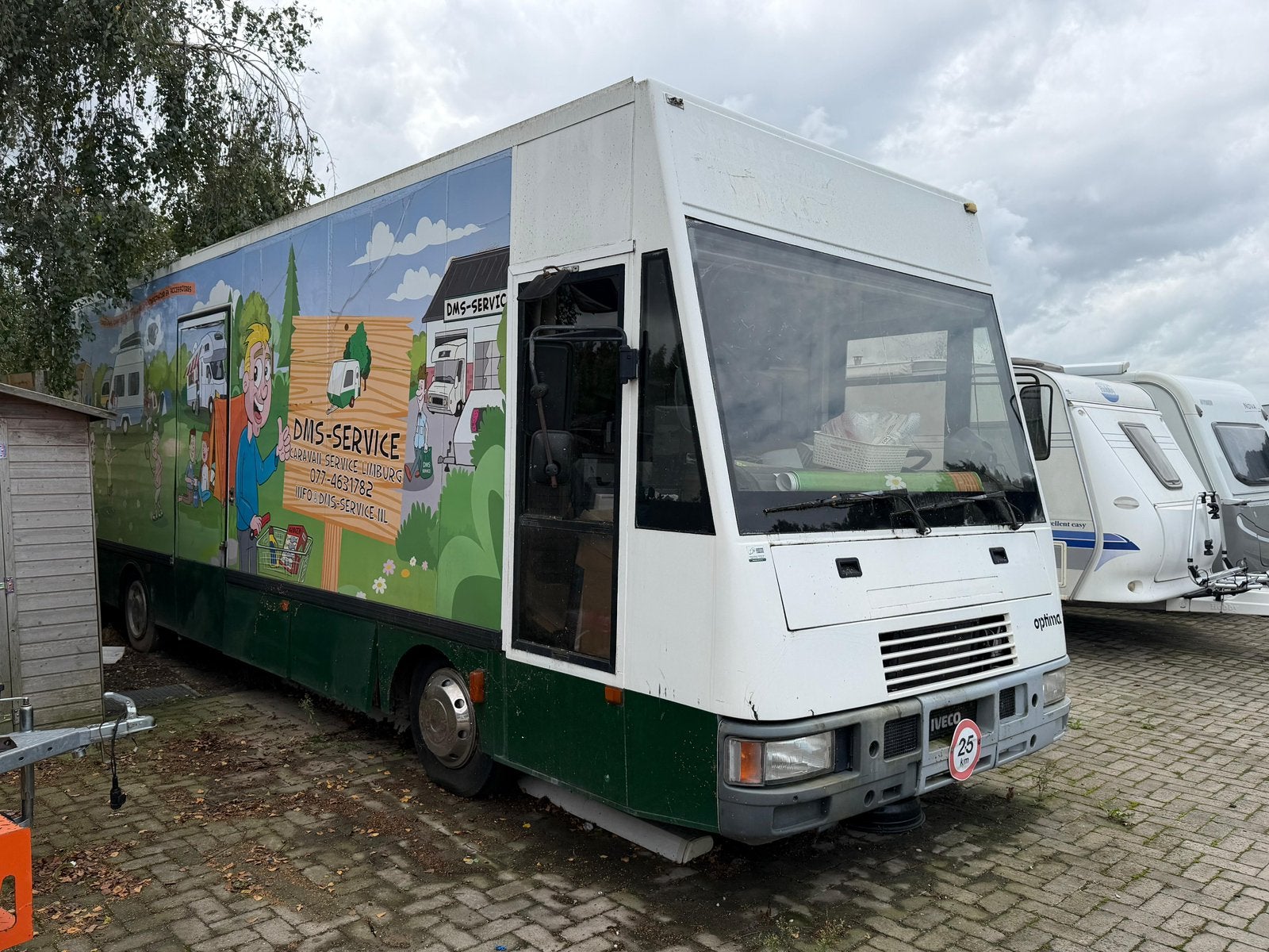 Optima verkoop wagen srv wagen, Ophalen, Iveco