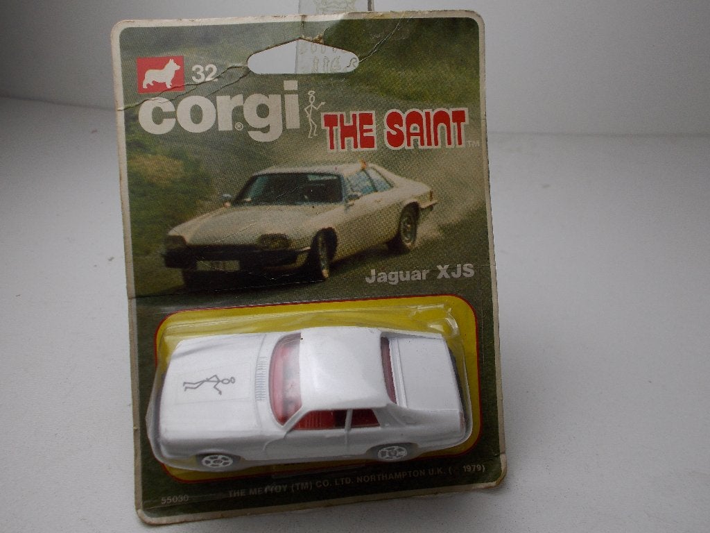 1978 Corgi Juniors 32 SAINT'S JAGUAR XJS (Nieuw op kaart!) B, Ophalen of Verzenden, Nieuw, Auto, Corgi