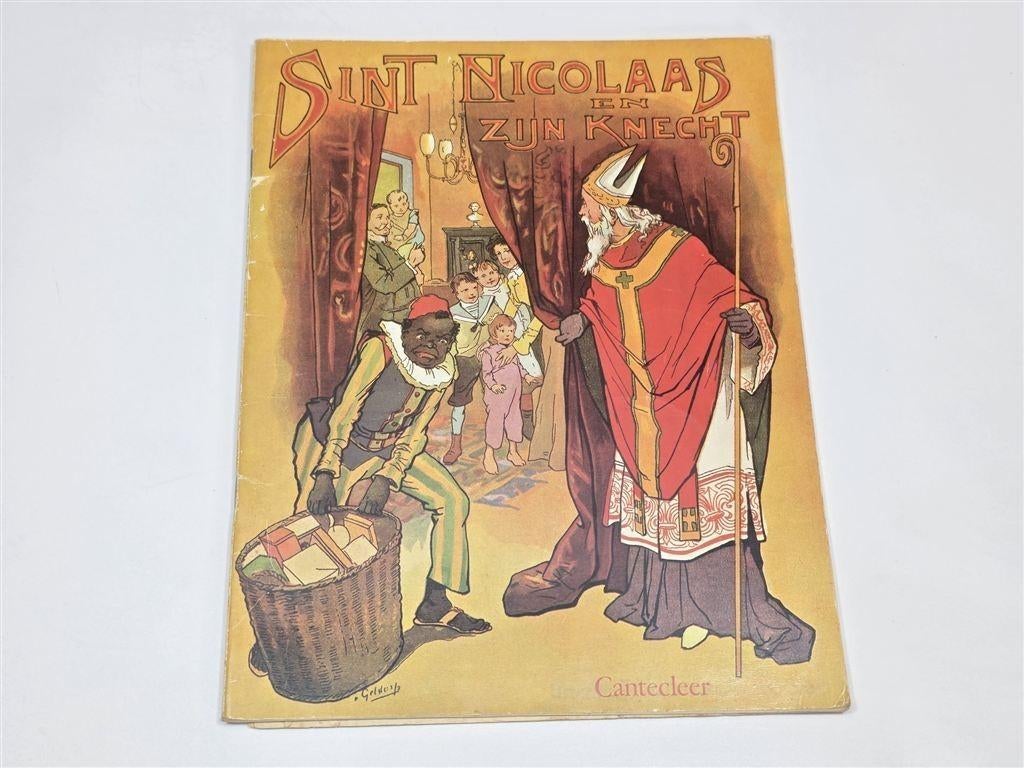Sint Nicolaas en zijn Knecht — Vintage Prentenboek 1981, Gebruikt, -, -, Ophalen of Verzenden