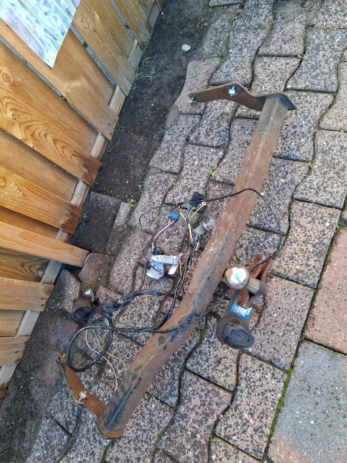 trekhaak peugeot 206, Ophalen
