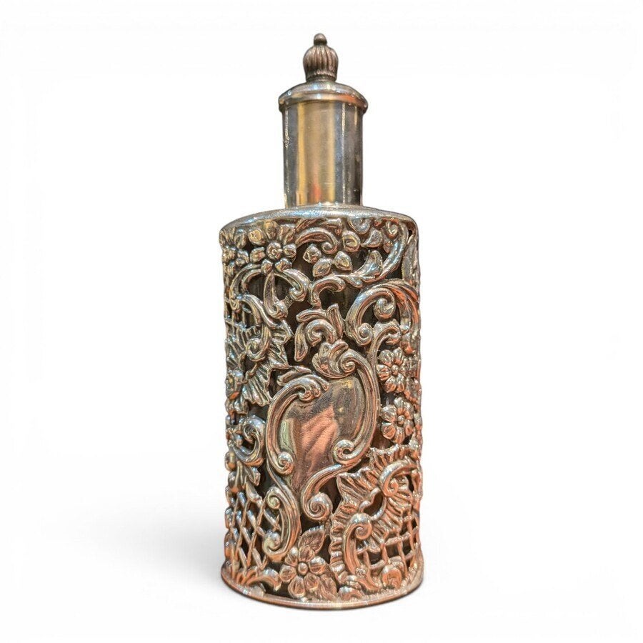 Grote parfumfles, Birmingham 1898, zilver, Antiek en Kunst, Ophalen of Verzenden, Zilver