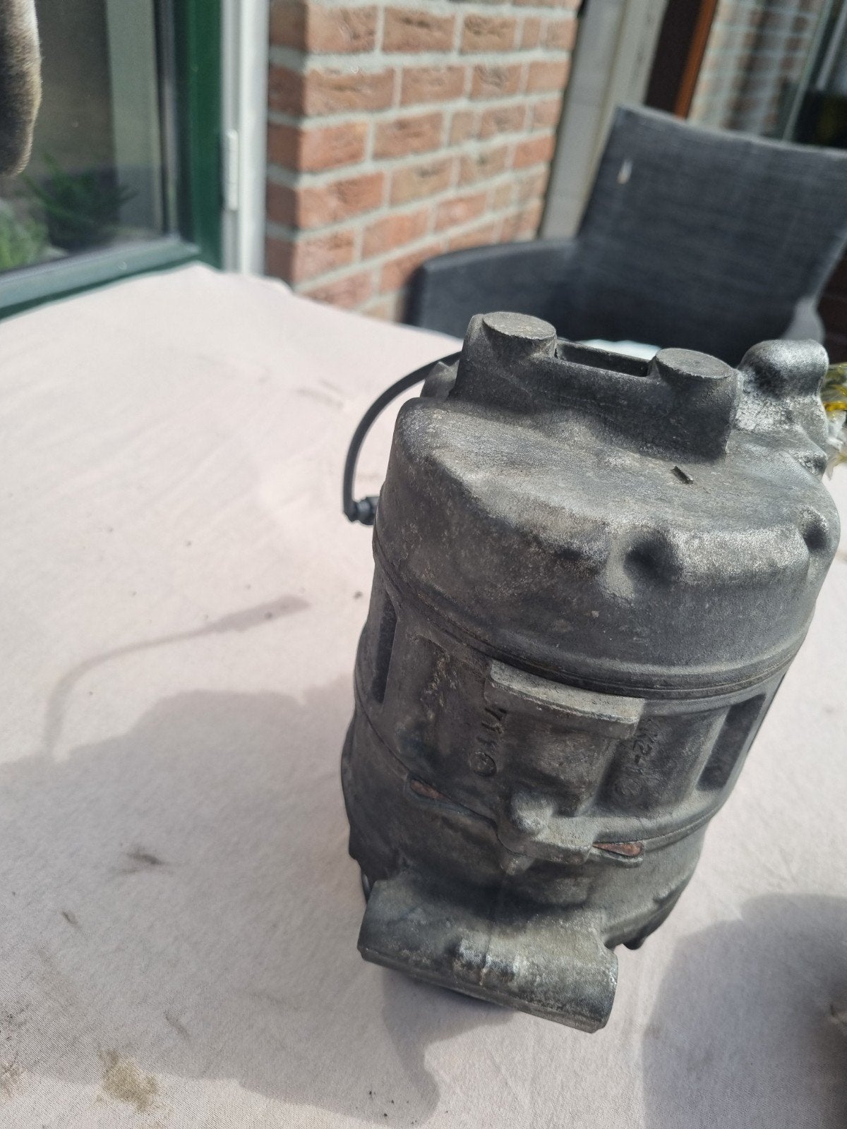 BMW E60 M54B25 airco compressor, Ophalen of Verzenden, BMW