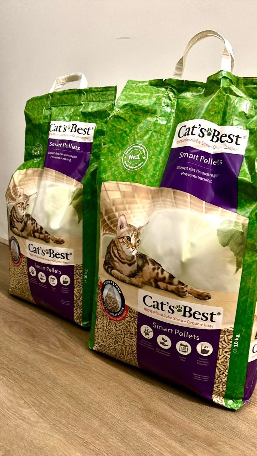 Twee zakken kattenbakgrid 10 kg ongeopend, Dieren en Toebehoren, Ophalen, Kat