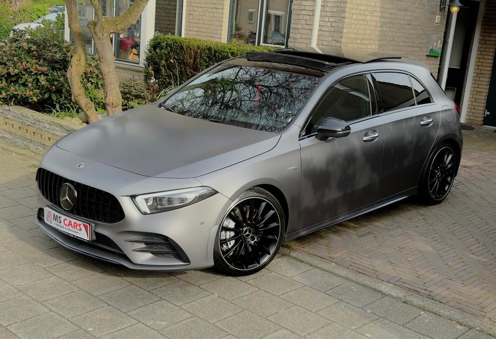 Mercedes A- klasse A35 AMG 4M|Pano|Bmester| 360|Head up|kLes, 1800 kg, Euro 6, 4 cilinders, Alcantara