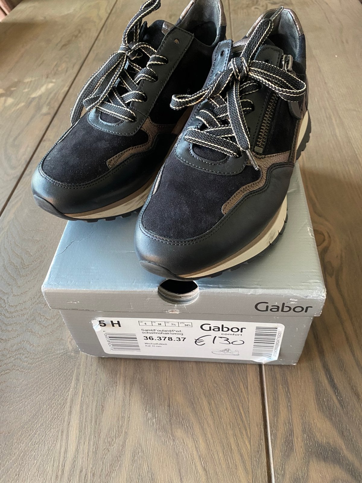 Gabor schoenen, Zwart, Nieuw, Ophalen of Verzenden, Sneakers of Gympen