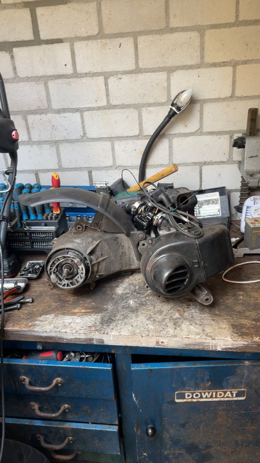 Zip 70cc blok, Ophalen of Verzenden, Zo goed als nieuw, Blok, Piaggio