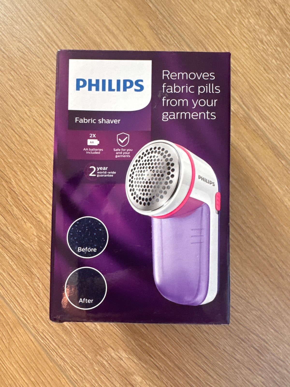 Philips pluizenverwijderaar - Nieuw in doos, Verzenden, Nieuw, Overige typen