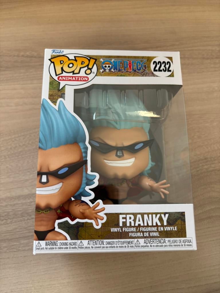 Franky 2232 Funko Pop! One Piece Vinyl Figure, Funko Europe, Ophalen of Verzenden, Zo goed als nieuw, 4th floor, 1 Queen Caroline St, London W6 9YN, Verenigd Koninkrijk