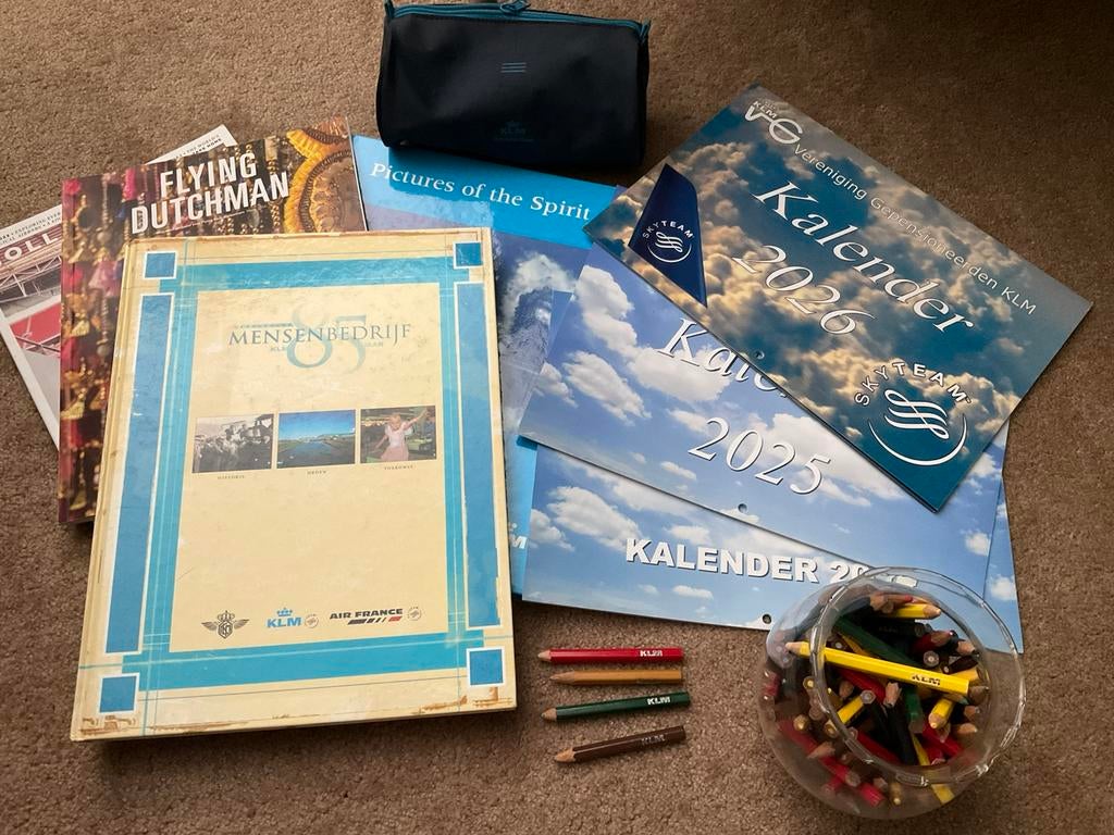 Plotje KLM items, Ophalen of Verzenden, Zo goed als nieuw, Overige typen