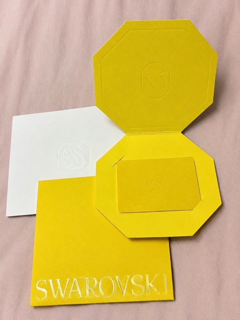 Cadeaukaart Swarovski 220€, Eén persoon, Cadeaubon, Warenhuis- of Winkelbon