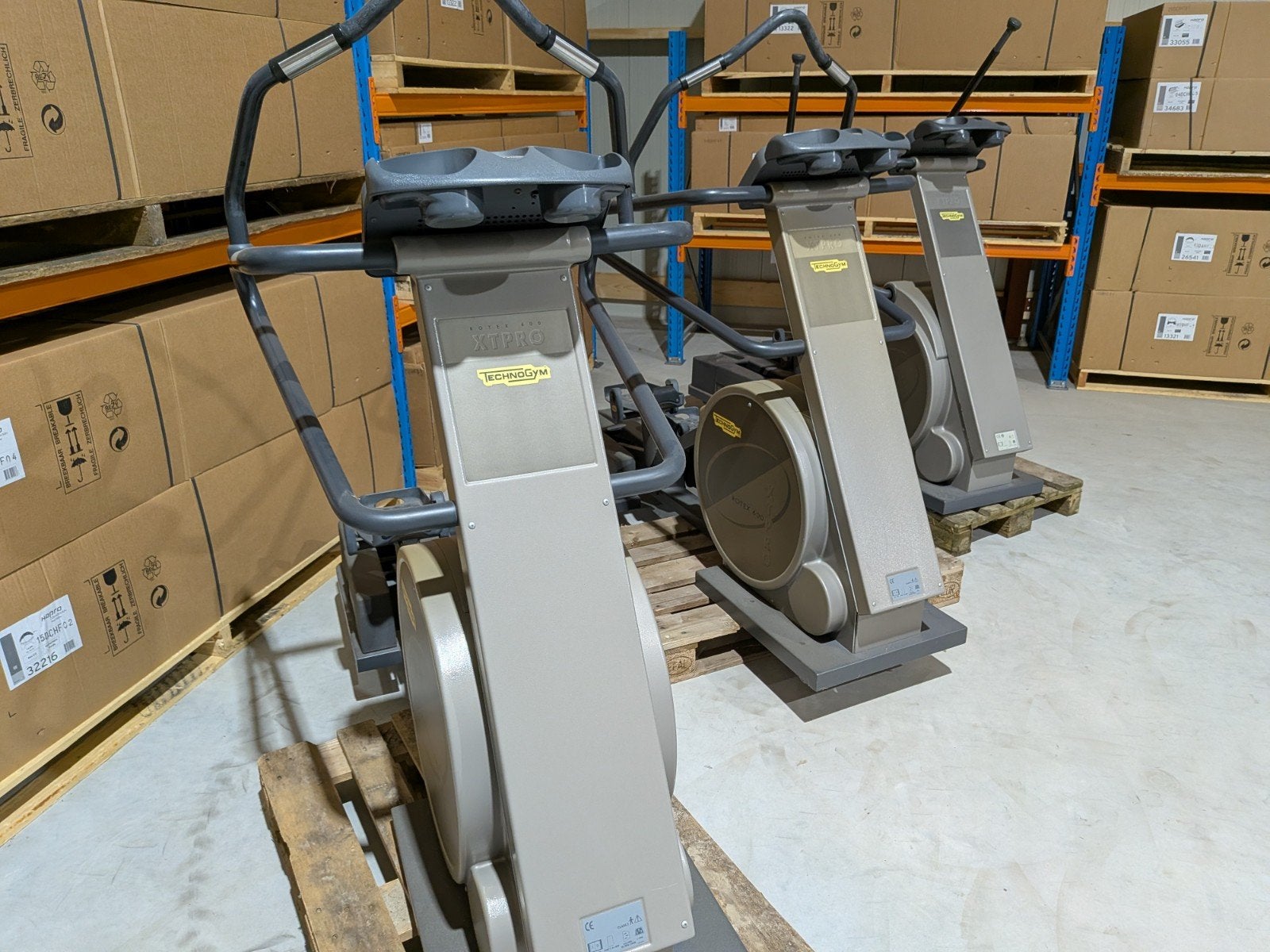 3x Technogym Glidex 400 Crosstrainer - Professioneel gebruik, Ophalen, Gebruikt, Benen