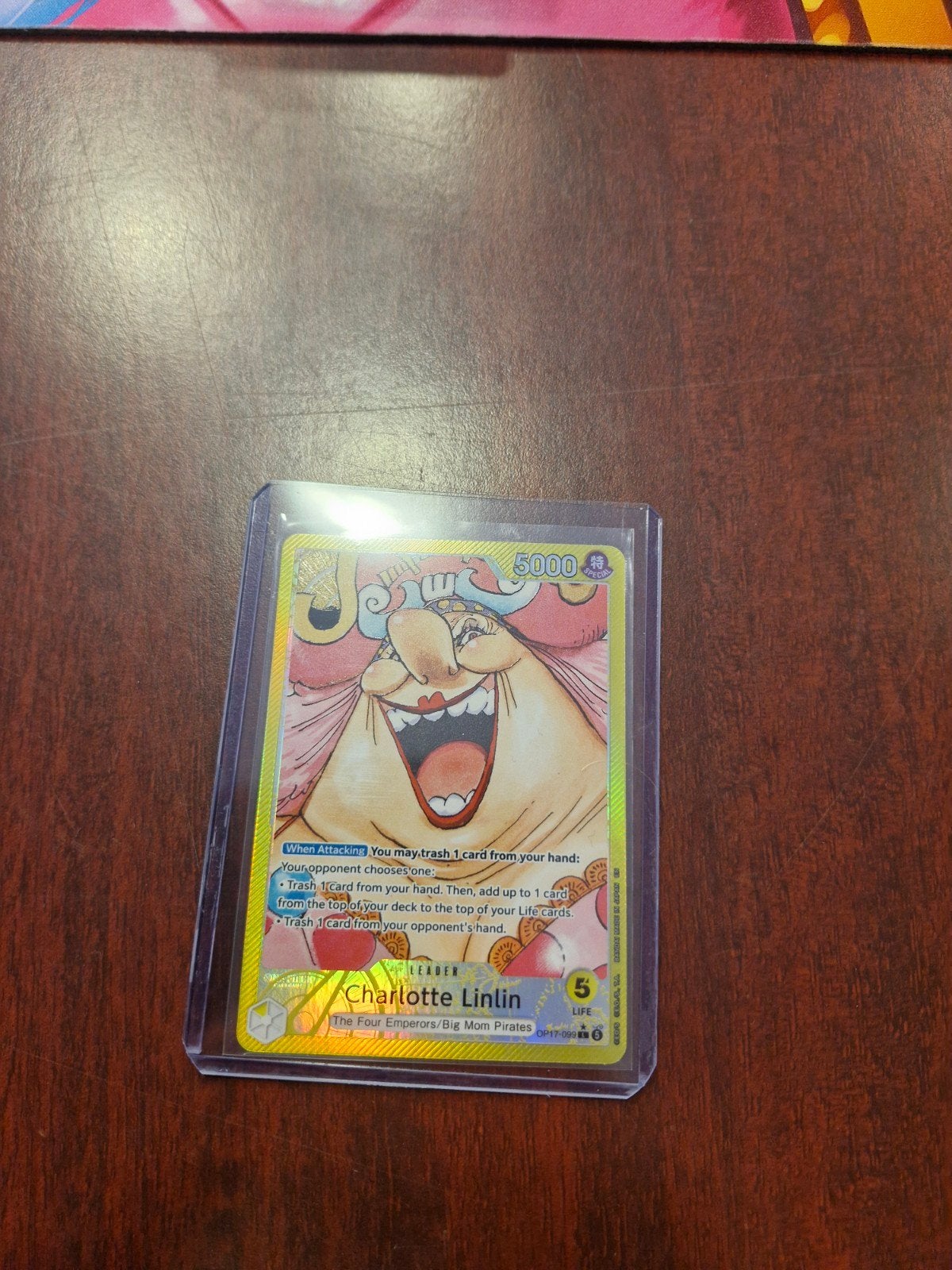 Lin lin alt-art leader Op17-099 nm, Hobby en Vrije tijd, Verzamelkaartspellen | Overige, Ophalen of Verzenden, Zo goed als nieuw