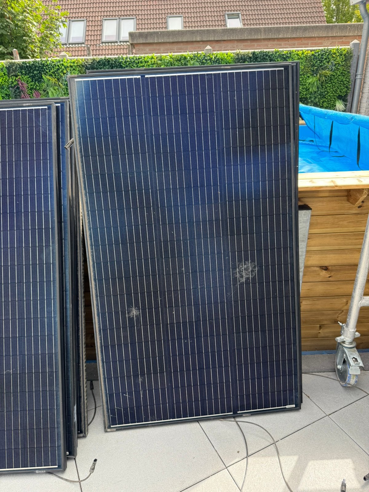 Zonnepanelen 325Wp, Doe-het-zelf en Verbouw, Ophalen, Gebruikt, Compleet systeem, 200 wattpiek of meer