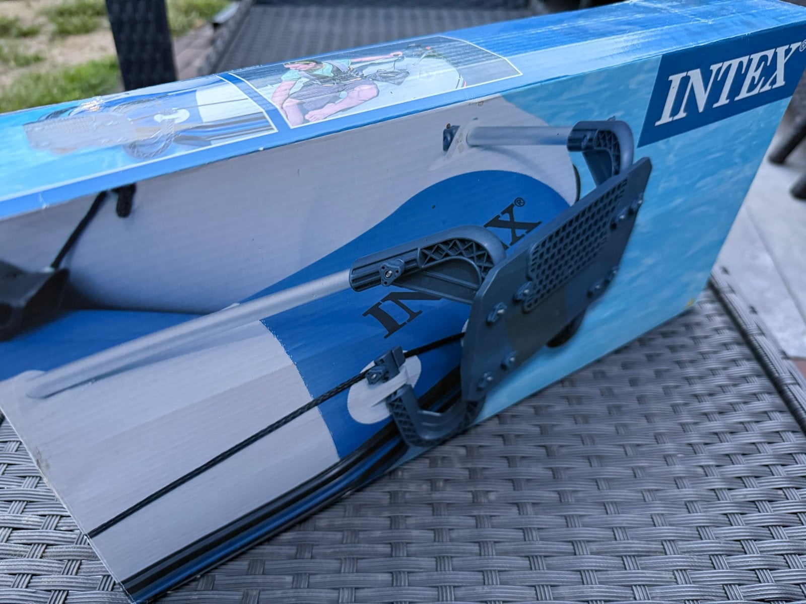 Intex motorbeugel voor rubberboot - Nieuw in doos, Ophalen, Nieuw, Motor en Techniek