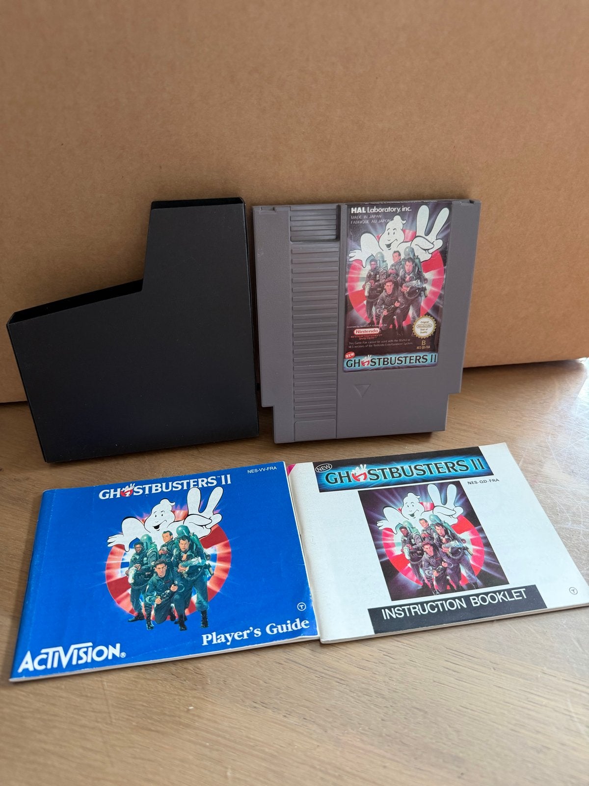 Ghostbusters II NES met handleiding en hoes, Spelcomputers en Games, Avontuur en Actie, Gebruikt, 1 speler, Ophalen of Verzenden