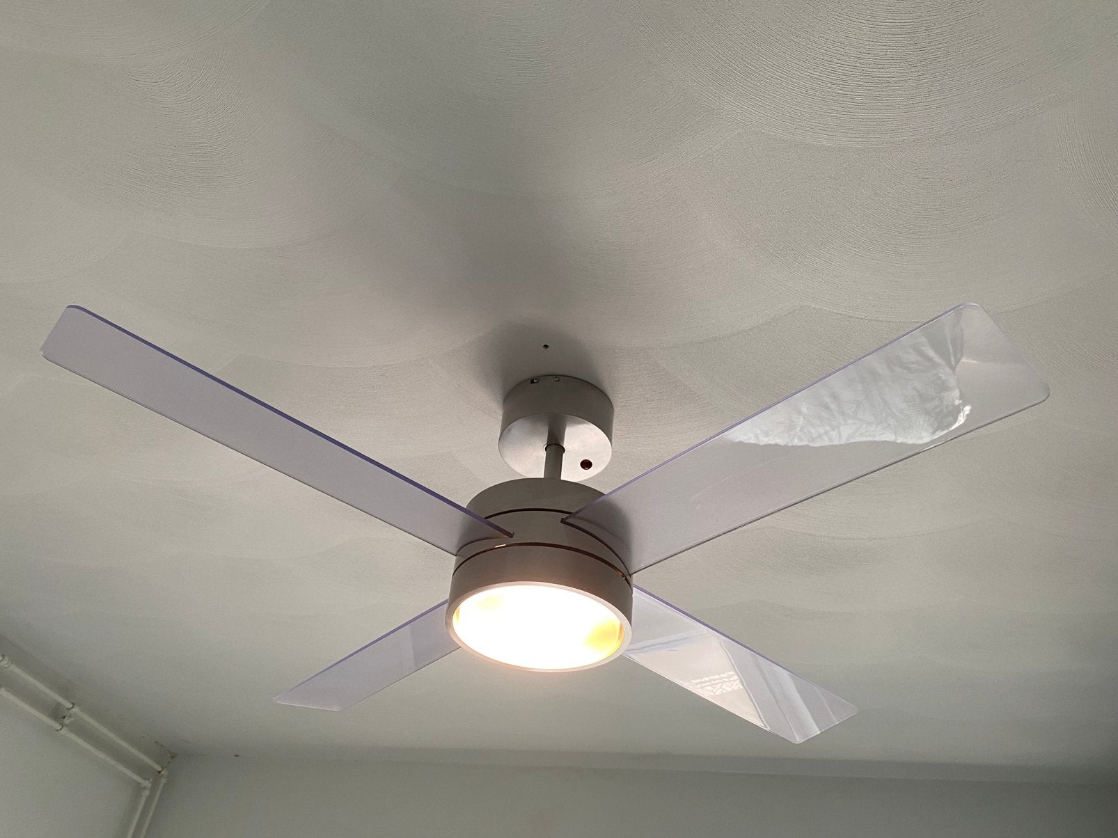 Plafond ventilator van het merk jan des bouvrie., Witgoed en Apparatuur, Ophalen, Zo goed als nieuw, Plafondventilator