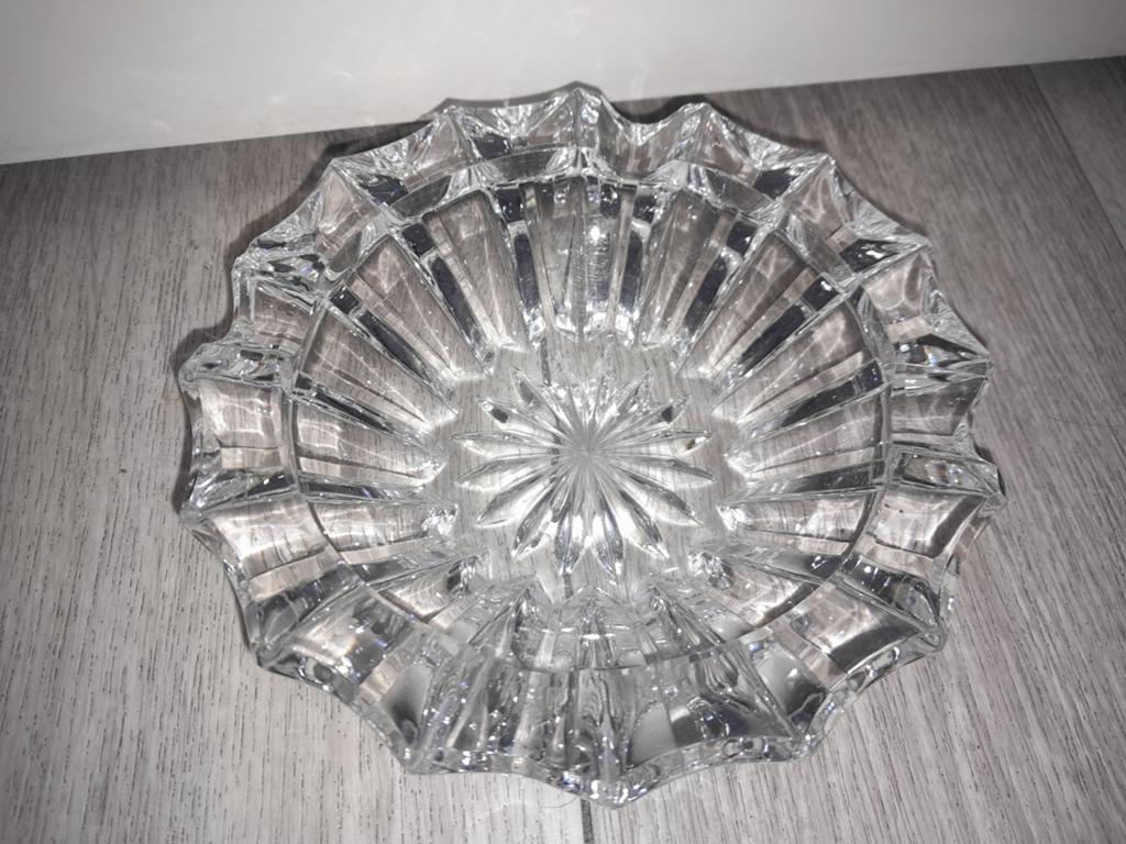 Vintage kristal  glas schaaltje, Ophalen of Verzenden, Zo goed als nieuw