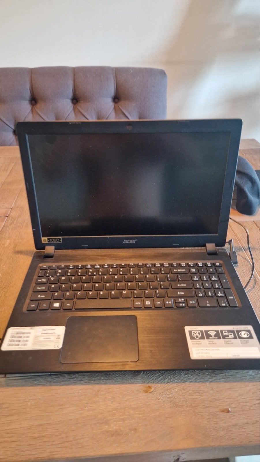 Acer Aspire 3 A315-31-C3PK Laptop - Full HD, Computers en Software, Windows Laptops, Gebruikt, Minder dan 4 GB, Onbekend, Onbekend