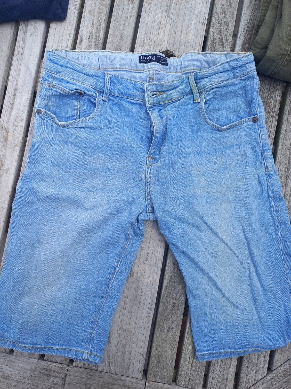 Korte broek Tiffosi Joe Jeans Short - Mt 15-16 jaar (176cm), Ophalen, Zo goed als nieuw
