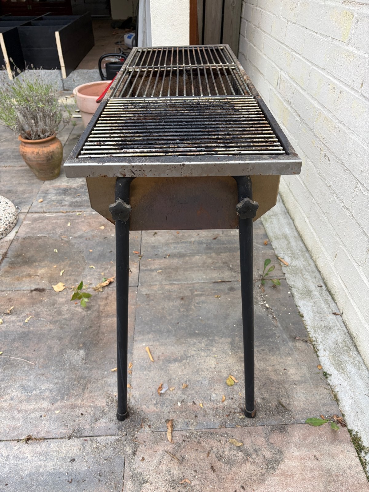 Grote Slagers Barbecue met 3 Aparte Elementen, Ophalen, Gebruikt, Met accessoires