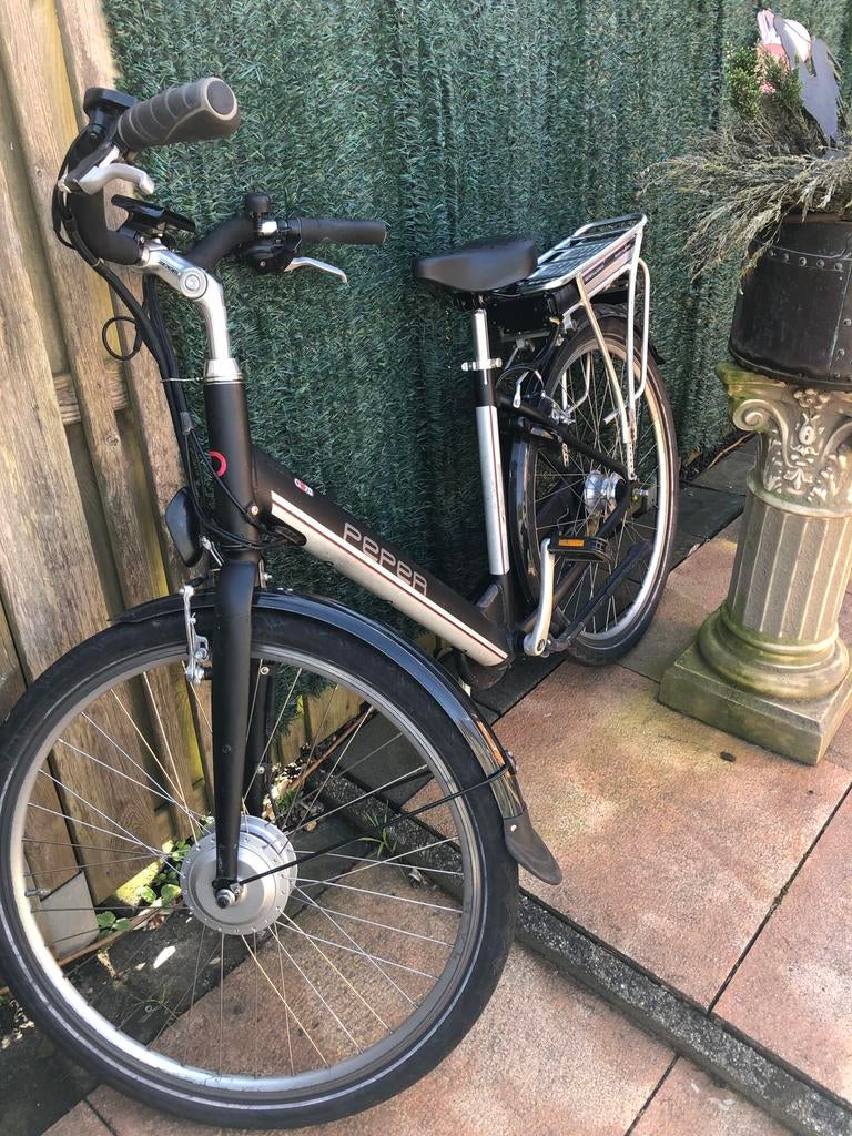 Elektrische dames fiets, Ophalen, Gebruikt, Overige merken