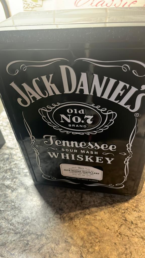 Jack Daniëls blik, Verzamelen, Blikken, Ophalen of Verzenden, Zo goed als nieuw, Koek(jes)