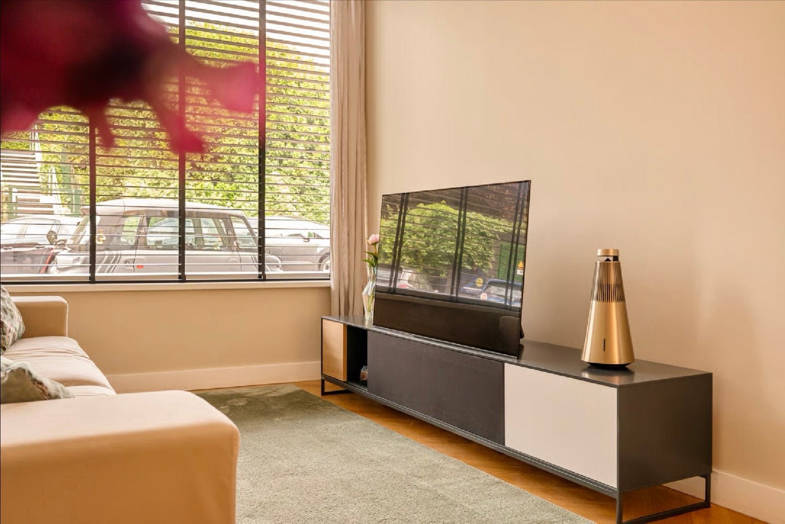Bert Plantagie Vision tv meubel - 240 cm breed, Ophalen, Gebruikt, 200 cm of meer, Minder dan 100 cm
