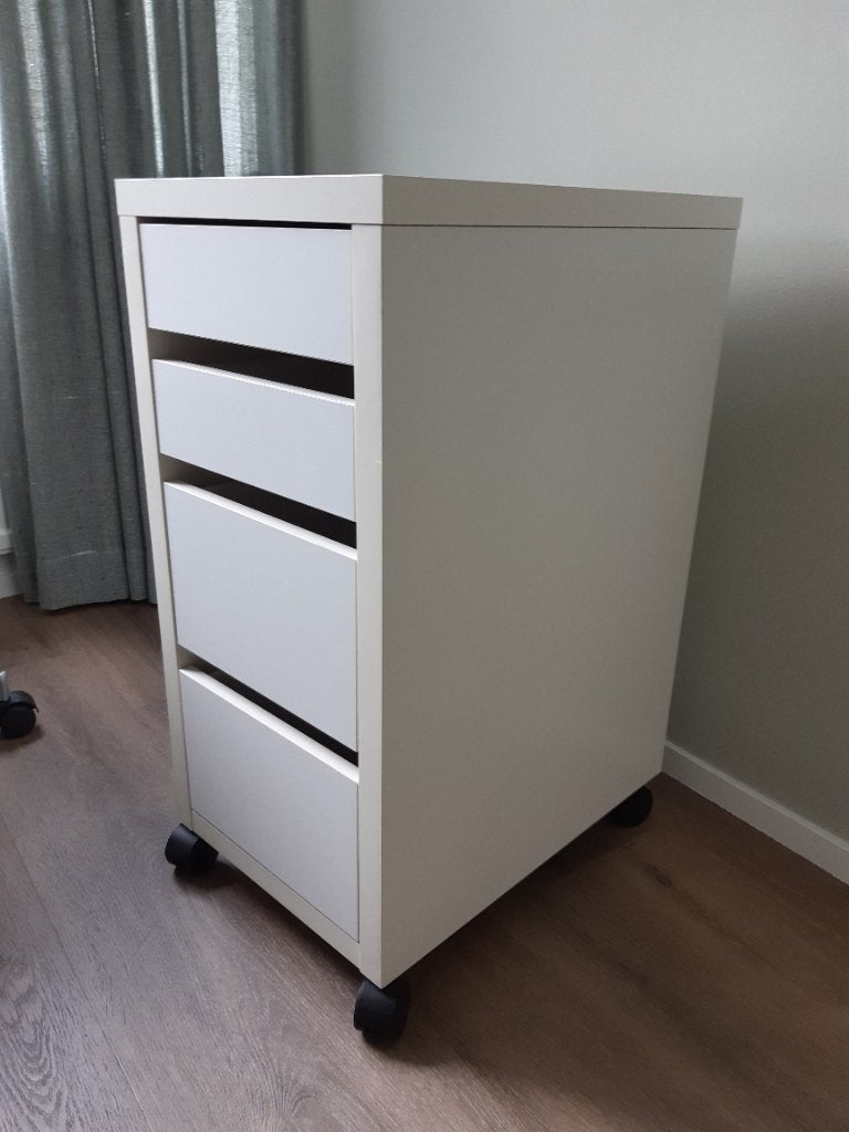 Ikea ladenkastje op wieltjes, Ophalen, Overige materialen, Minder dan 50 cm, Gebruikt