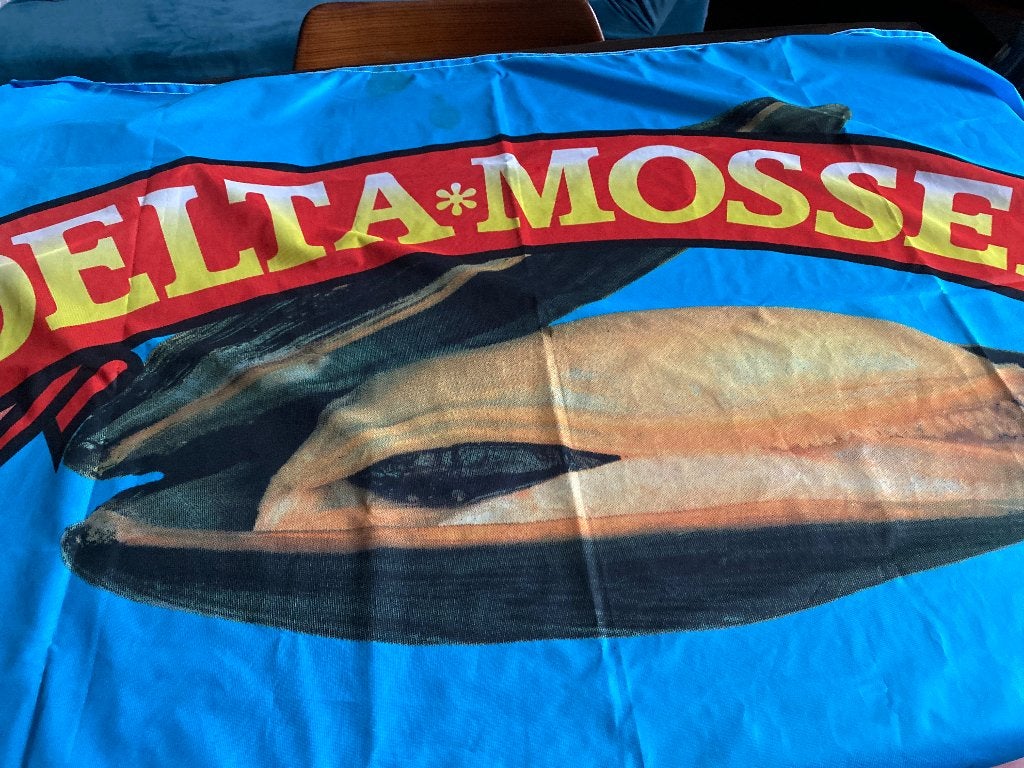Vlag DELTA MOSSEL nieuw voor verzamelaar, Ophalen of Verzenden, Nieuw