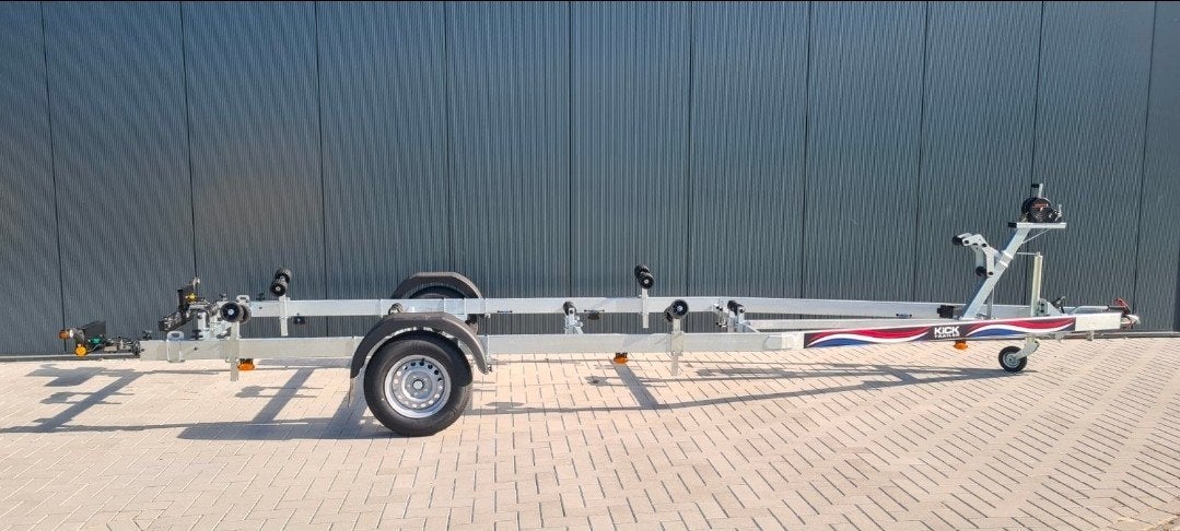ACTIE!!  KiCK TENDER TRAILER GEREMD BUN-model met LED, Ophalen, Minder dan 1500 kg, 6 tot 9 meter, Overige typen