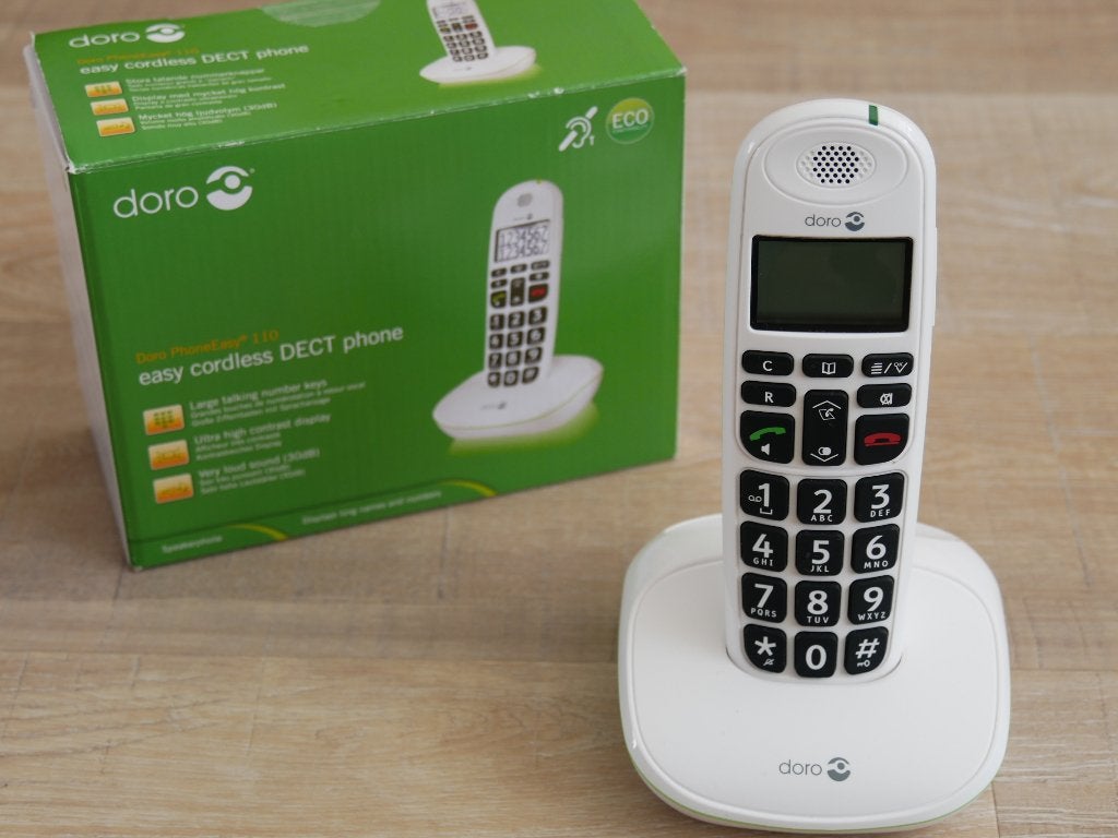 Seniorentelefoon Doro Phone Easy 110, Ophalen of Verzenden, Zo goed als nieuw, 1 handset