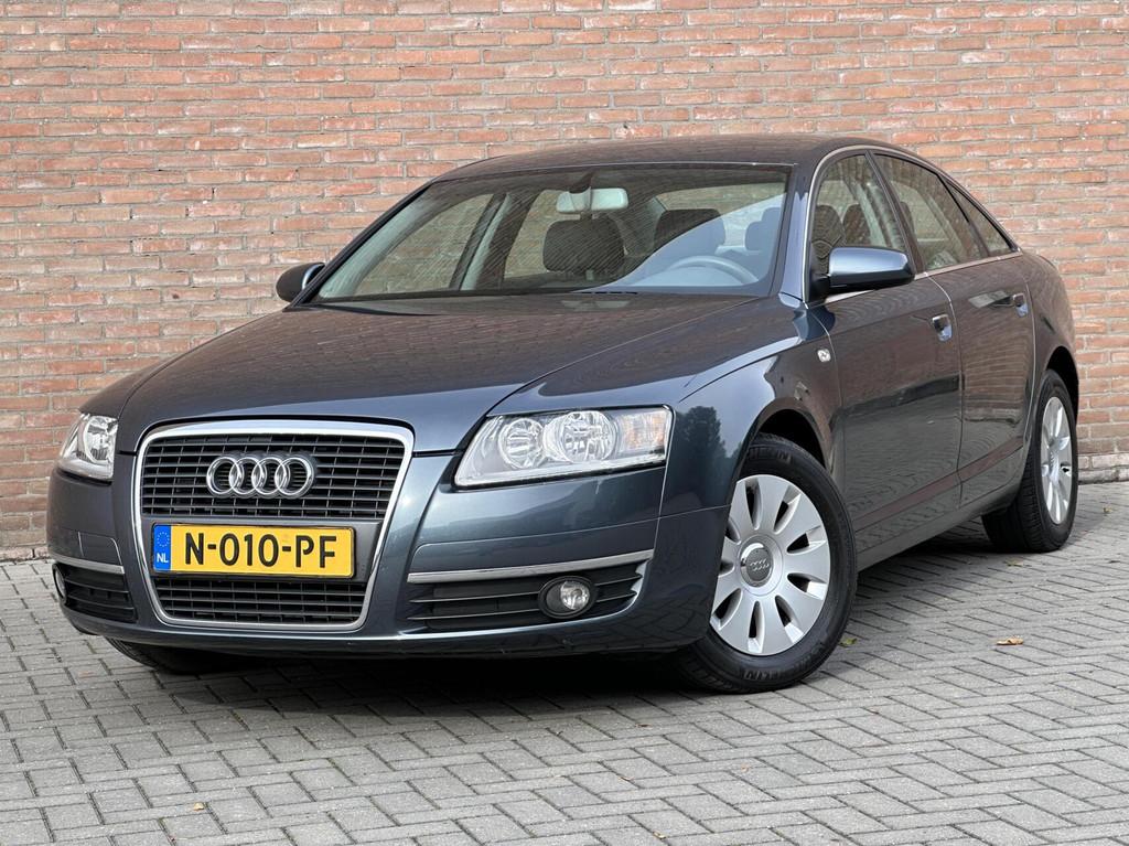 Audi A6 Sedan 2.4 V6 Automaat - Leder - 99DKM - Youngtimer -, Auto's, Euro 4, 6 cilinders, A6, 1605 kg