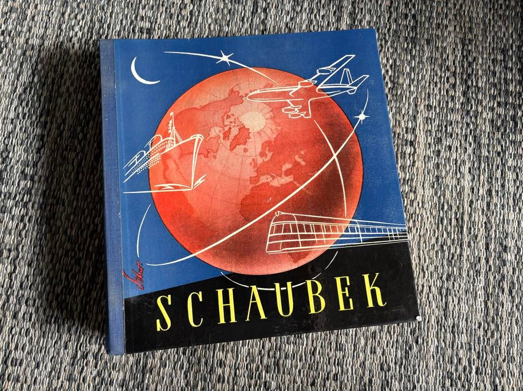 Postzegelalbum Europa en overzee - Schaubek, Ophalen of Verzenden