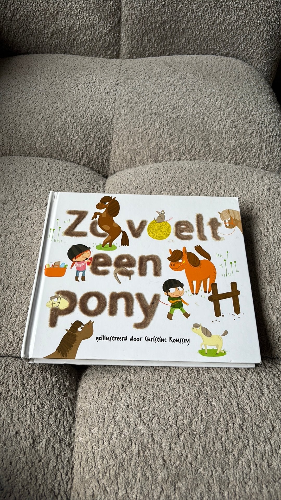 Christine Roussey - Zo voelt een pony, Ophalen of Verzenden, Zo goed als nieuw, Christine Roussey