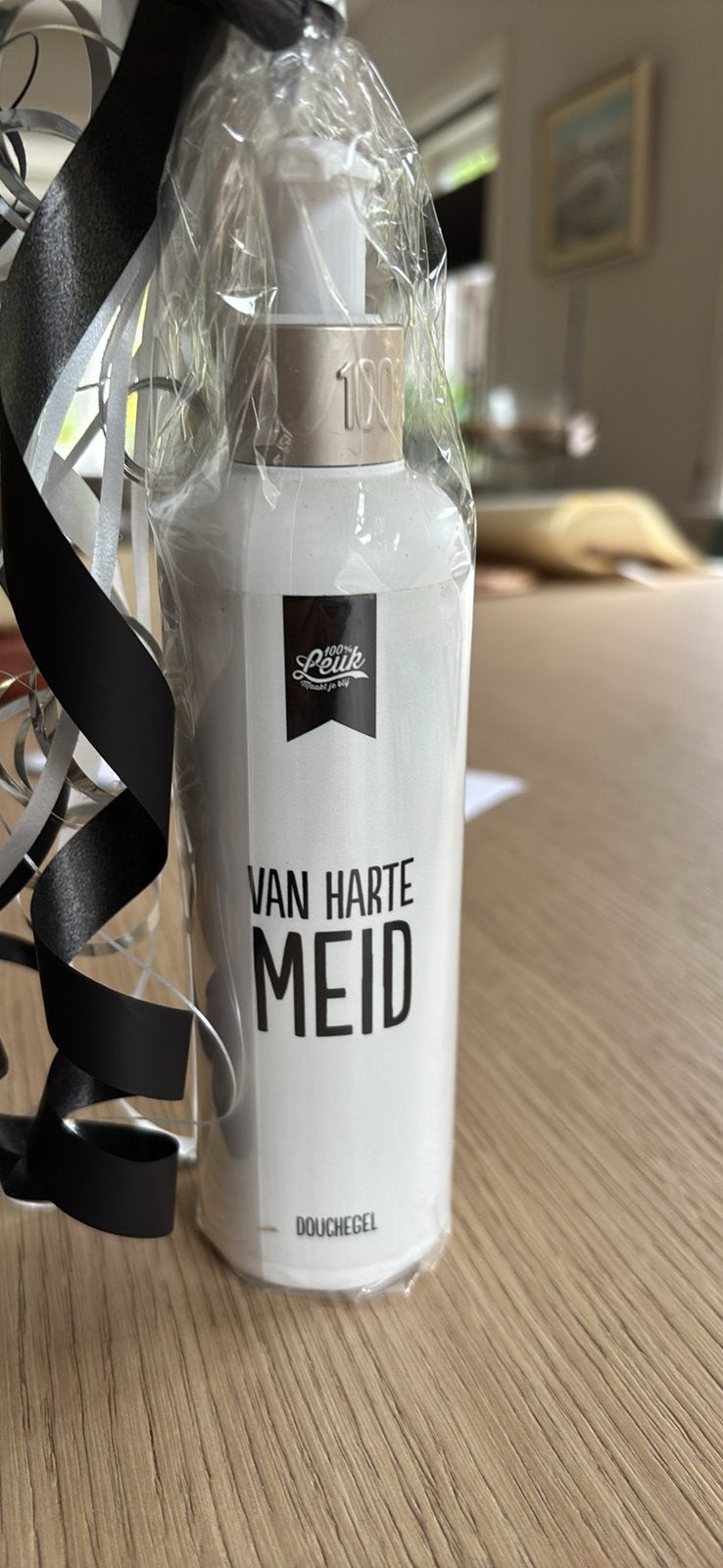 Leuke fles douchgel!!  (5 stuks), Ophalen of Verzenden, Zo goed als nieuw