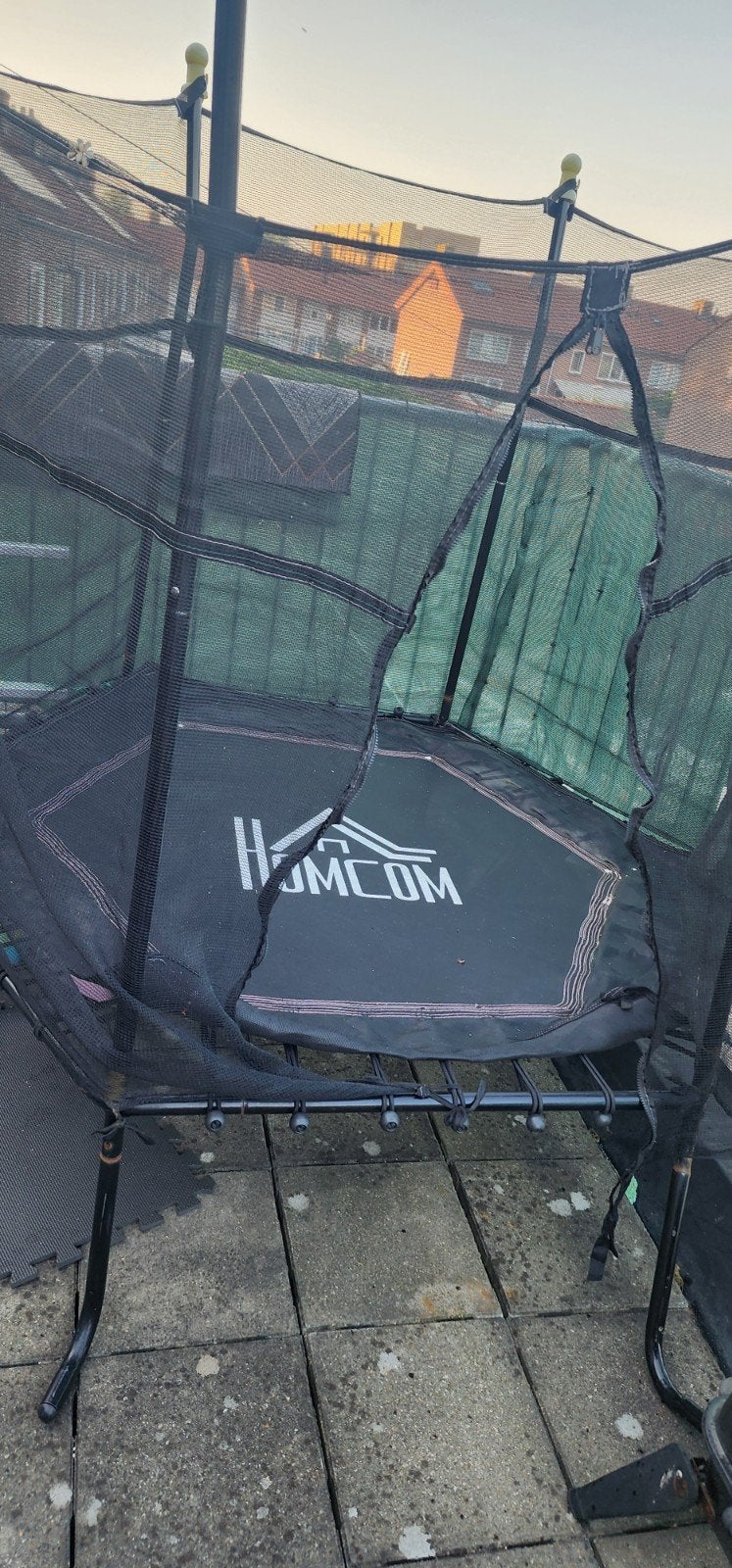 Homcom Trampoline met Veiligheidsnet, Ophalen, Gebruikt
