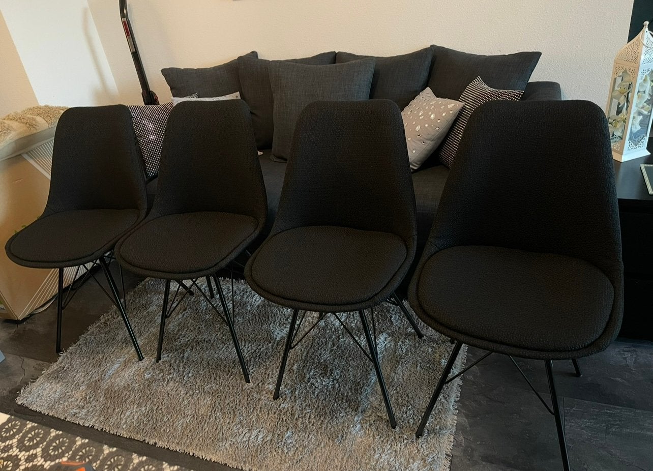 6 eetkamer stoelen kick, Ophalen of Verzenden, Zo goed als nieuw