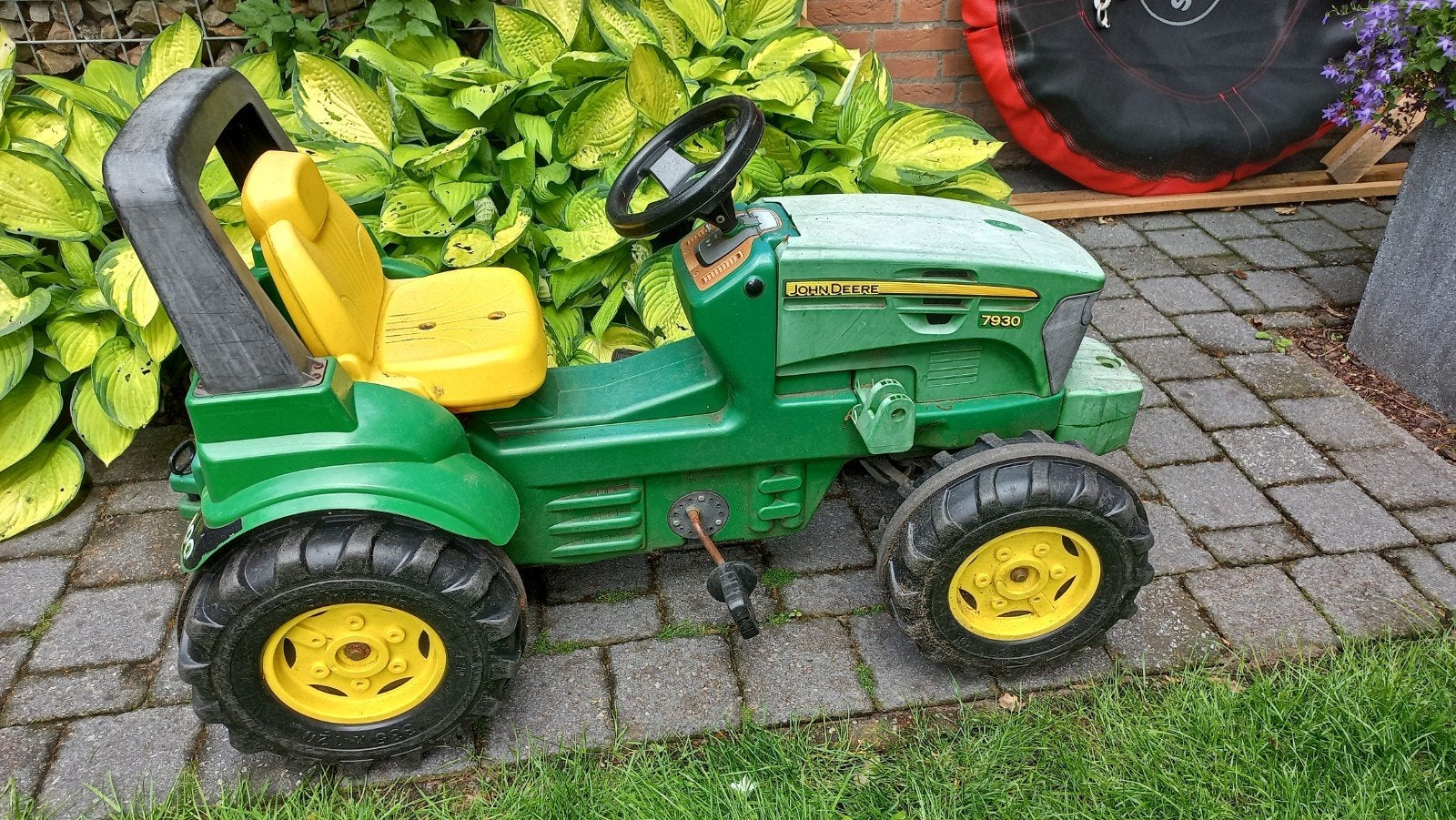 John Deere 7930 Kindertractor - Pedaaltractor, Ophalen, Gebruikt