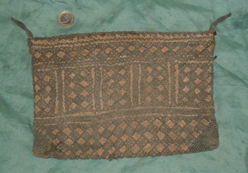 Tas uit Timor Indonesië Betelnut?, Antiek en Kunst, Natuurlijk materiaal, Overige typen, Handgemaakt, Ophalen of Verzenden