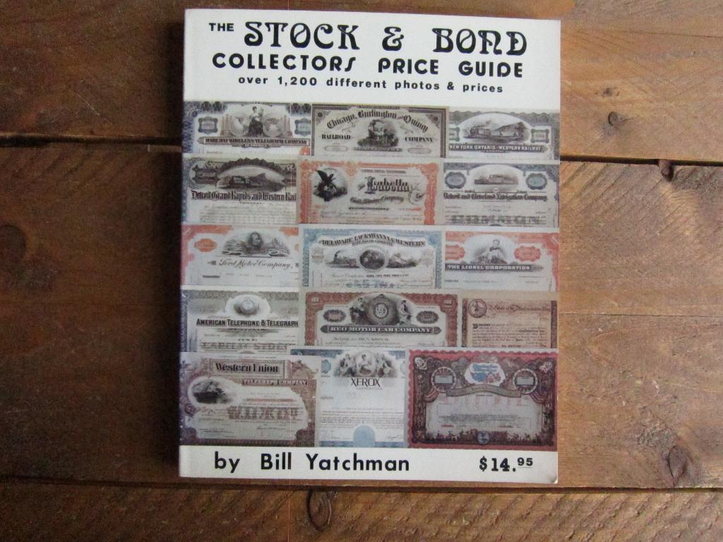 Boek: The Stock & Bond Collectors Price Guide, Ophalen of Verzenden, 1970 tot heden, Overige typen