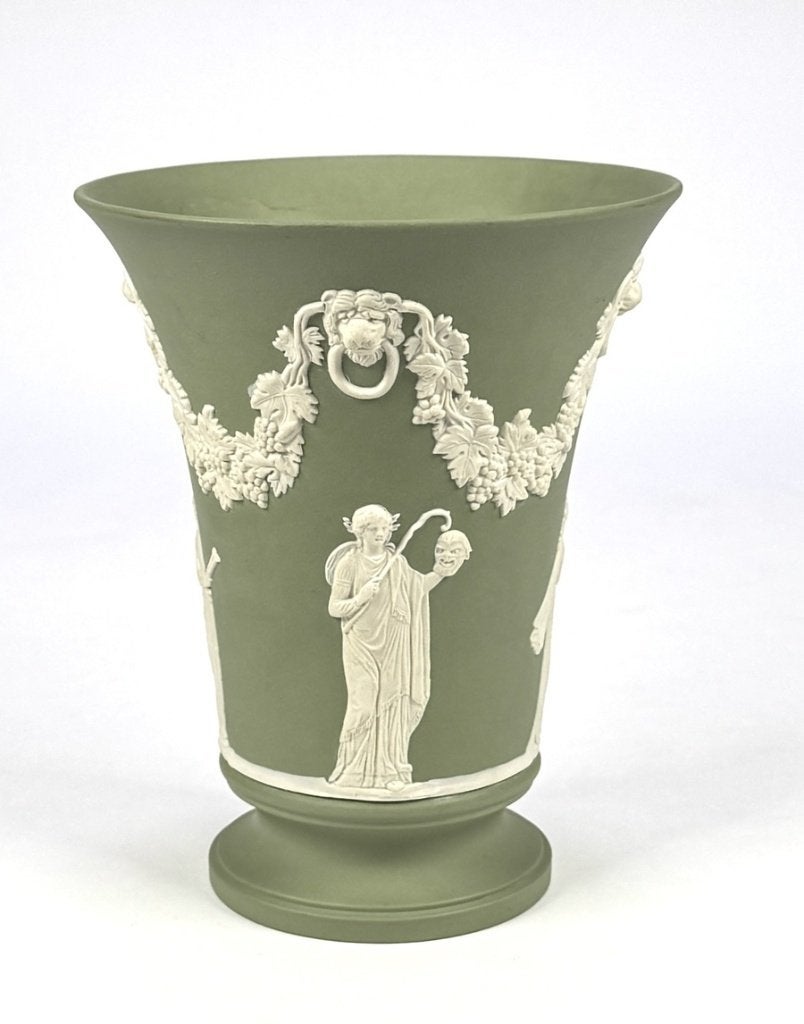 943. Jasperware vaas, Wedgwood – Engeland, 1976, Antiek en Kunst, Ophalen of Verzenden