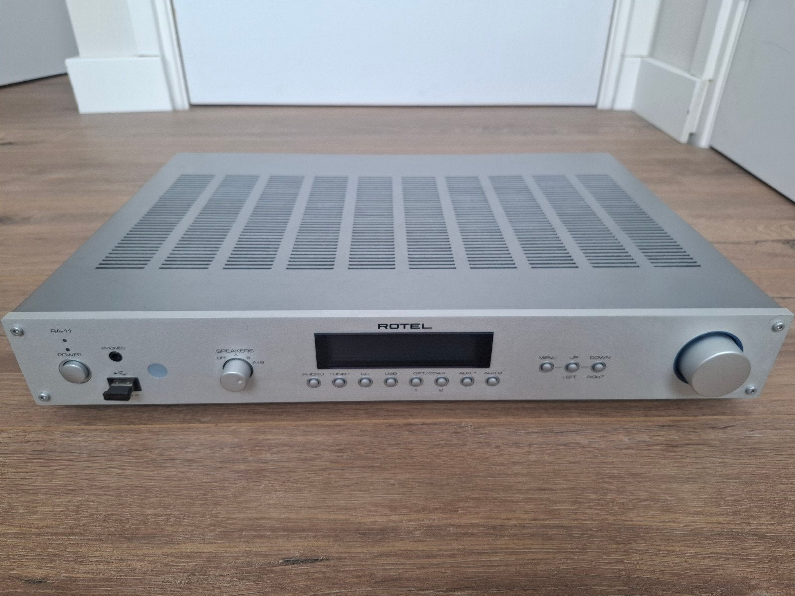 Rotel RA-11 Versterker - Nette staat, weinig gebruikt, Ophalen of Verzenden, Zo goed als nieuw, 120 watt of meer, Overige merken