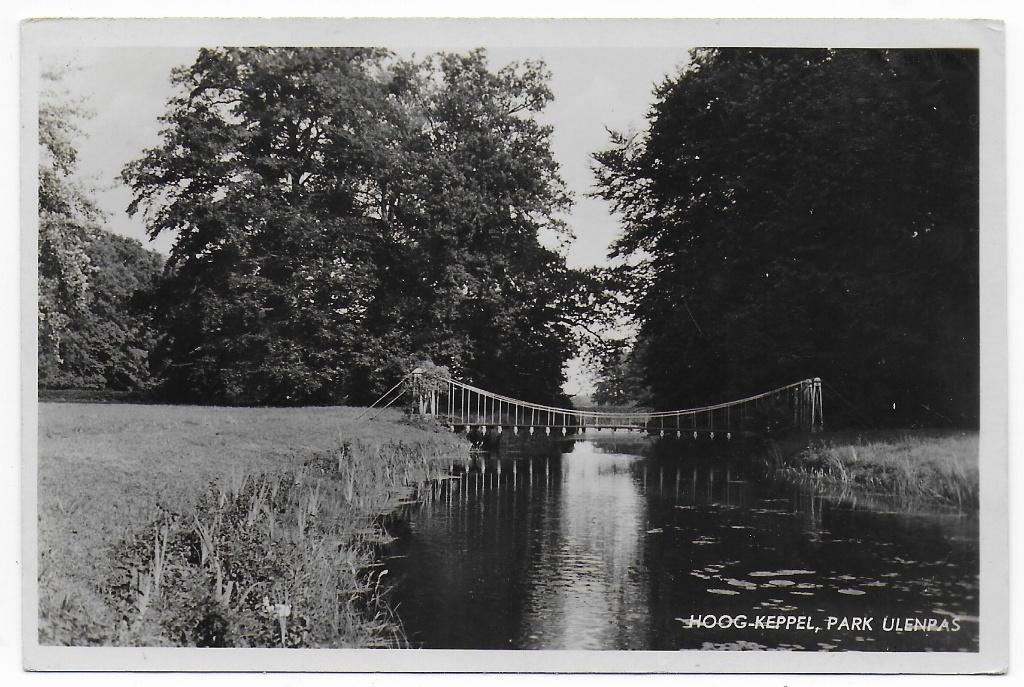 Hoog Keppel Park Ulenpas   gelopen  Ansichtkaart   ( B8190), Ophalen of Verzenden, 1920 tot 1940, Gelopen, Gelderland