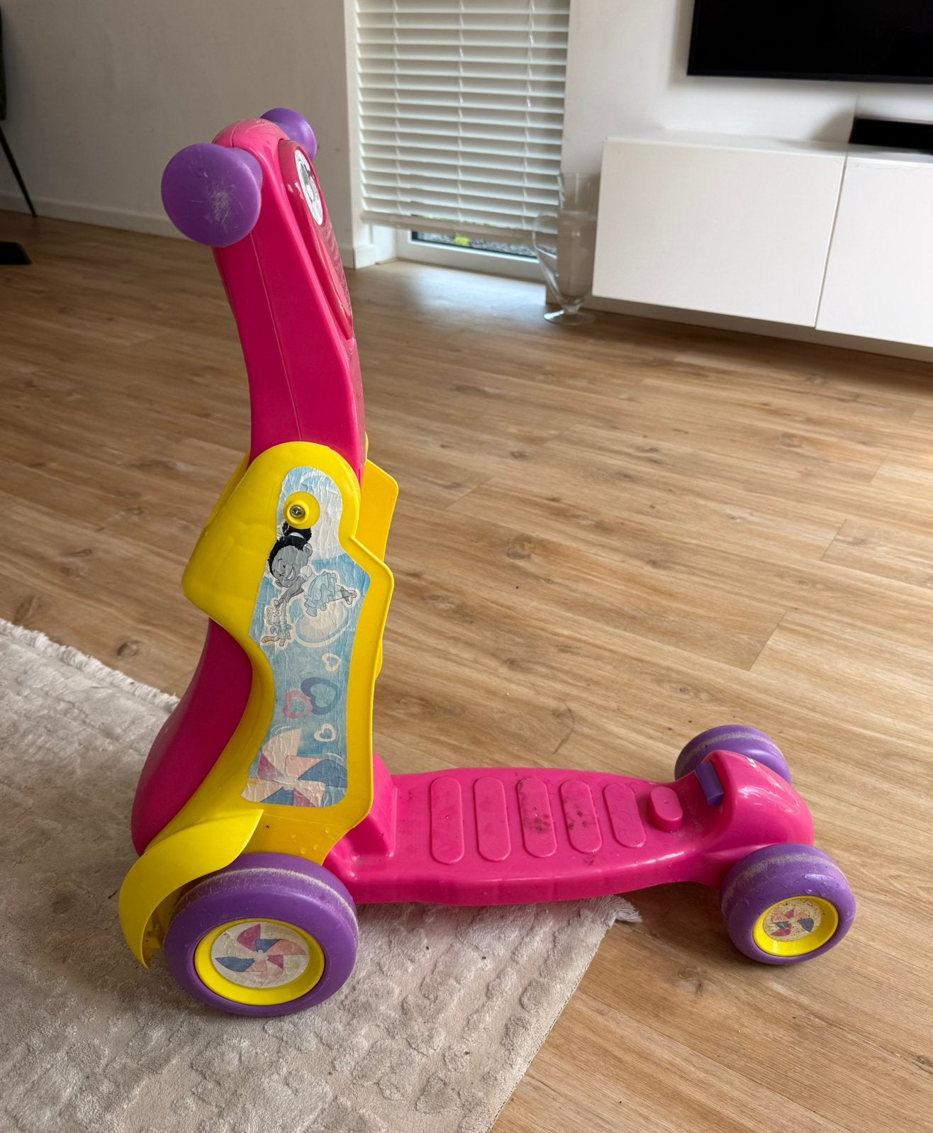 Fisher-Price Little People 2-in-1 step loopfiets, Ophalen of Verzenden, Gebruikt, Loopvoertuig