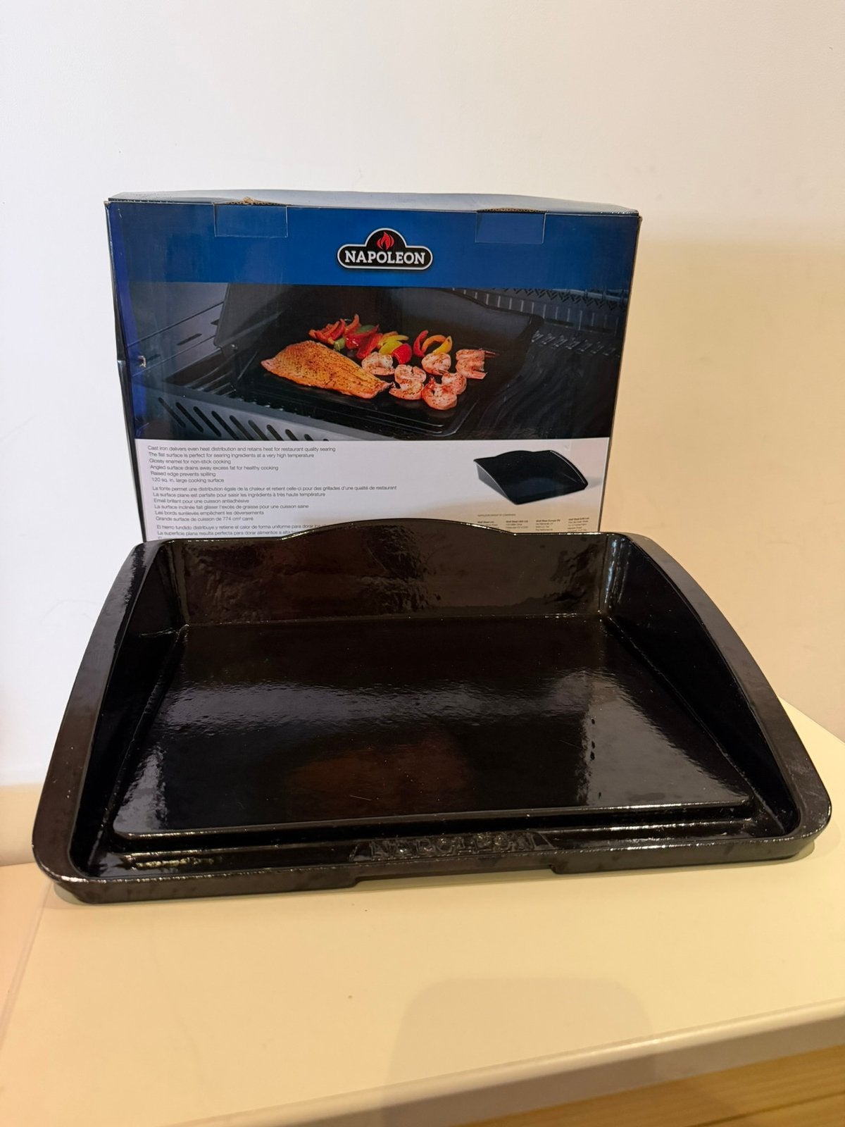 Napoleon Gietijzeren Plancha / Grillplaat (56090) – NIEUW!, Ophalen, Nieuw