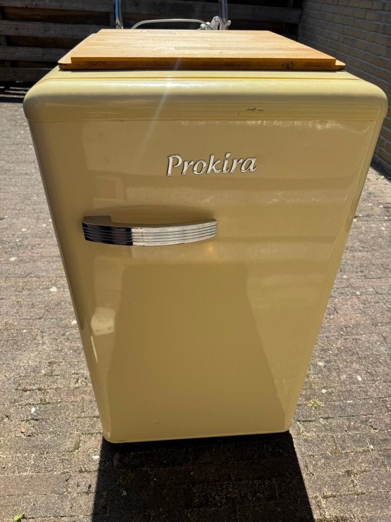 Koelkast prokira, Gebruikt, Minder dan 75 liter, Met vriesvak, Ophalen