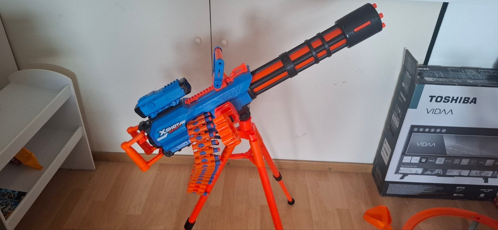 XSHOT Insanity Motorized Rage Fire Blaster, Ophalen, Zo goed als nieuw, Jongen of Meisje